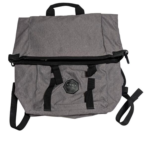 Vissla Surfer Elite Grey Unisex Adults Wet Dry Oversized Backpack - USED - Picture 1 of 7